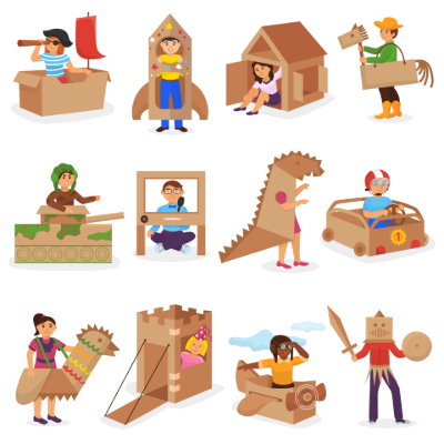 Image for event: Cardboard Creations